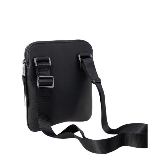 Armani Exchange Black Polyester Messenger Bag $219.00 Armani Exchange Luzworld