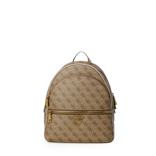 Guess Brown Polyethylene Backpack $323.00 Guess Luzworld
