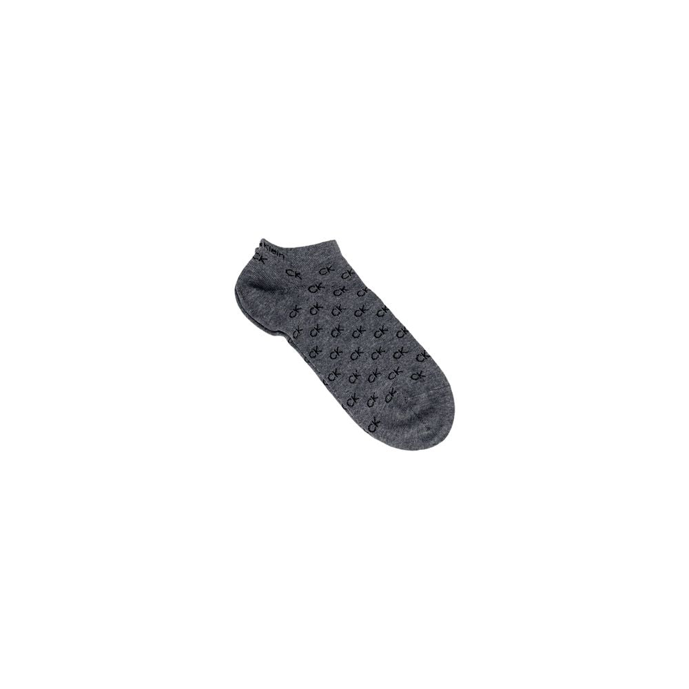 Calvin Klein Gray Elastane Sock $96.00 Calvin Klein Luzworld