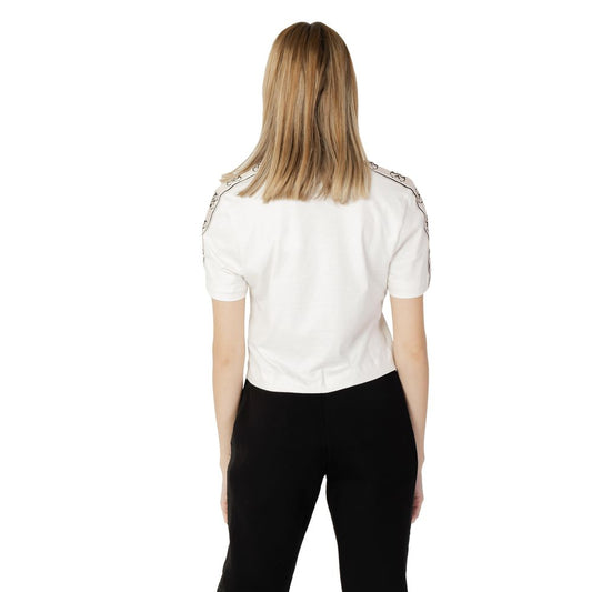 Guess Active Cream Cotton T-Shirt $140.00 Guess Active Luzworld