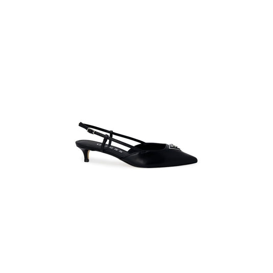 Guess Black Polyester High Heel $280.00 Guess Luzworld