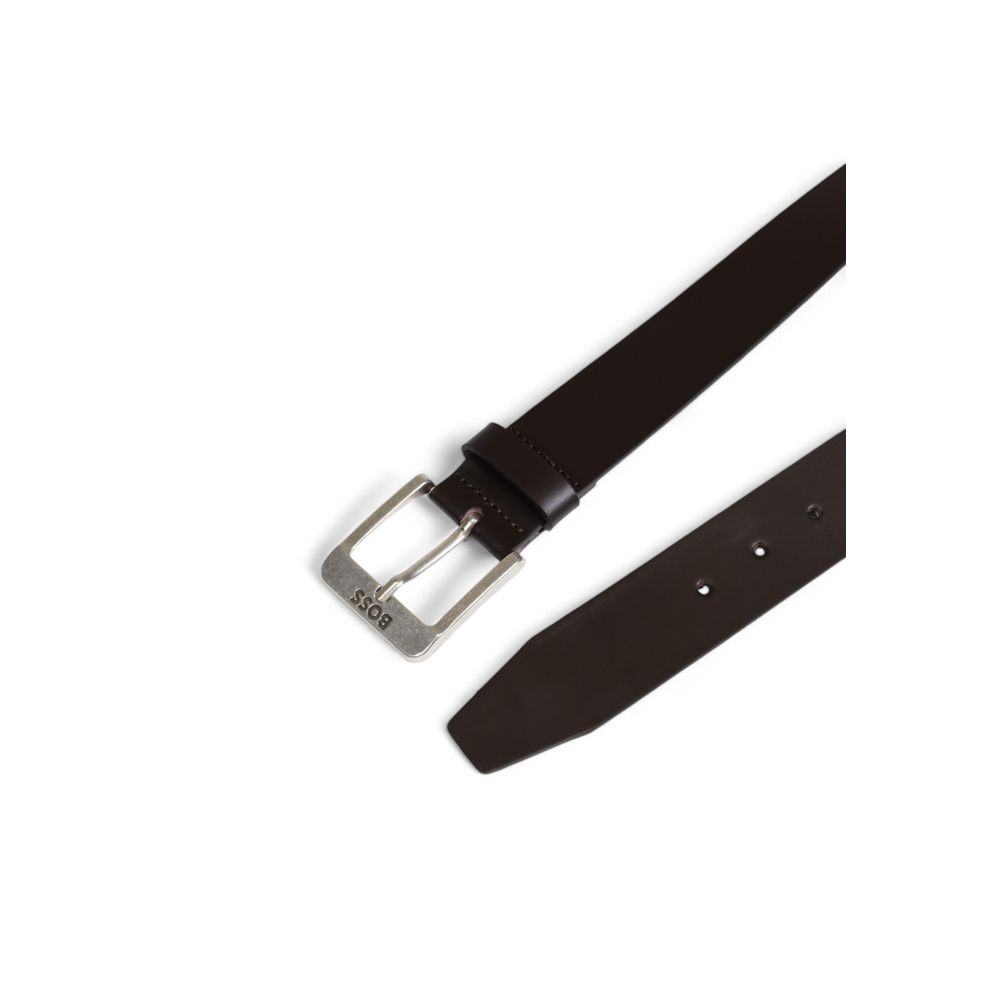 Hugo Boss Brown Leather Belt $164.00 Hugo Boss Luzworld