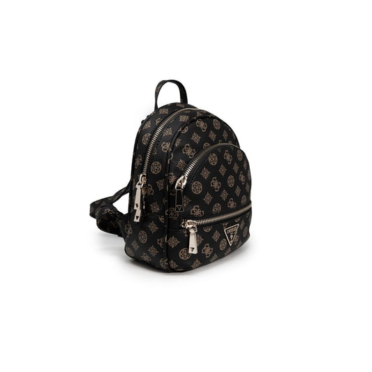 Guess Brown Polyethylene Backpack $308.00 Guess Luzworld
