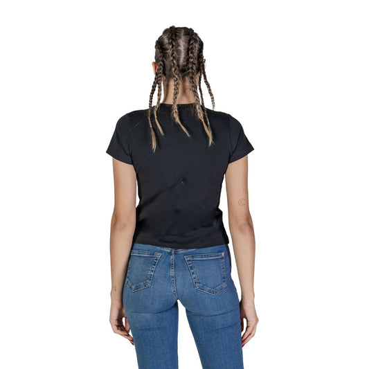 Guess Active Black Cotton T-Shirt $133.00 Guess Active Luzworld