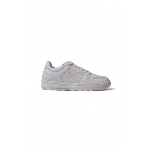 EA7 Emporio Armani White Polyester Sneaker $289.00 EA7 Emporio Armani Luzworld