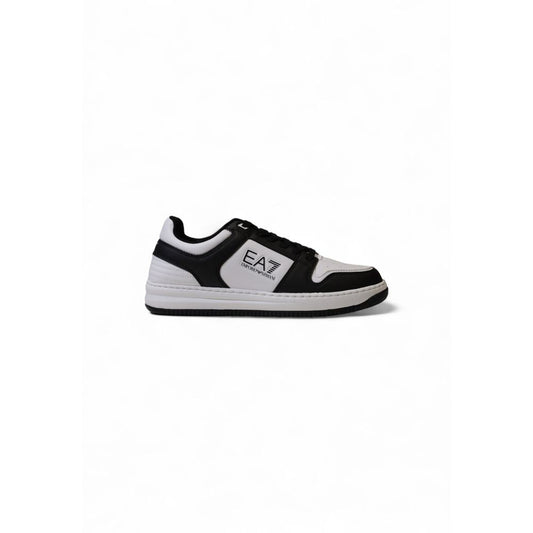 EA7 Emporio Armani Black And White Polyester Sneaker $289.00 EA7 Emporio Armani Luzworld