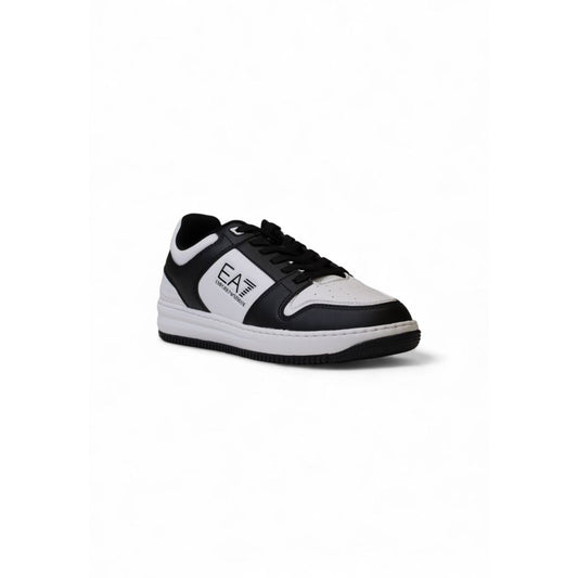 EA7 Emporio Armani Black And White Polyester Sneaker $289.00 EA7 Emporio Armani Luzworld