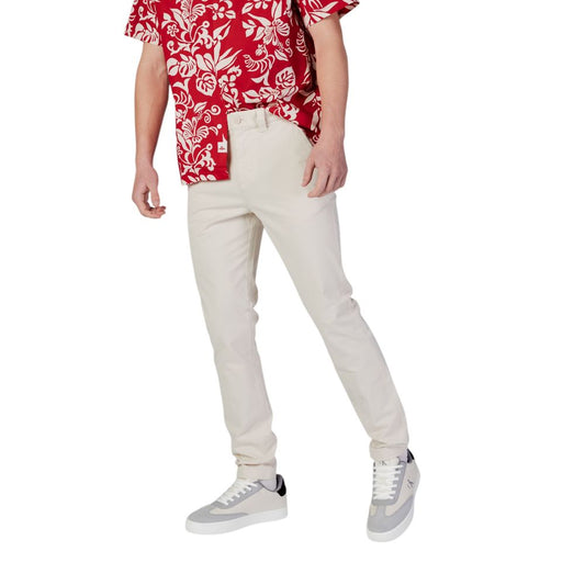 Tommy Hilfiger Jeans Beige Cotton Skinny Pant $206.00 Tommy Hilfiger Jeans Luzworld