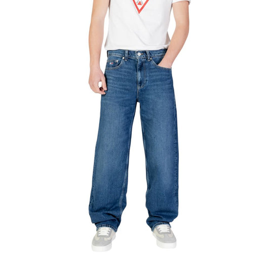 Tommy Hilfiger Jeans Blue Recycled Cotton Relaxed Fit Jean $220.00 Tommy Hilfiger Jeans Luzworld