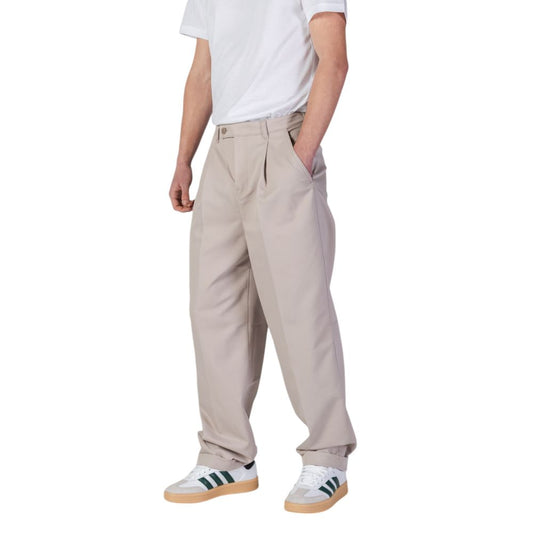 Calvin Klein Jeans Beige Recycled Polyester Pant $252.00 Calvin Klein Jeans Luzworld