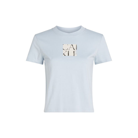 Calvin Klein Jeans Blue Recycled Cotton T-Shirt $133.00 Calvin Klein Jeans Luzworld