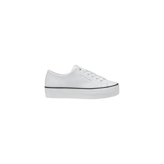 Calvin Klein Jeans Black And White Leather Sneaker $221.00 Calvin Klein Jeans Luzworld