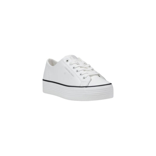 Calvin Klein Jeans Black And White Leather Sneaker $221.00 Calvin Klein Jeans Luzworld