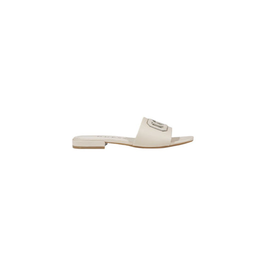 Guess Cream Leather Sandal $251.00 Guess Luzworld