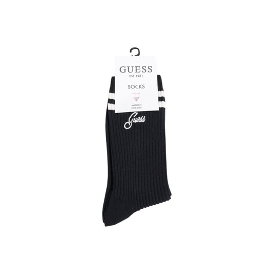 Guess Active Black Cotton Sock $102.00 Guess Active Luzworld