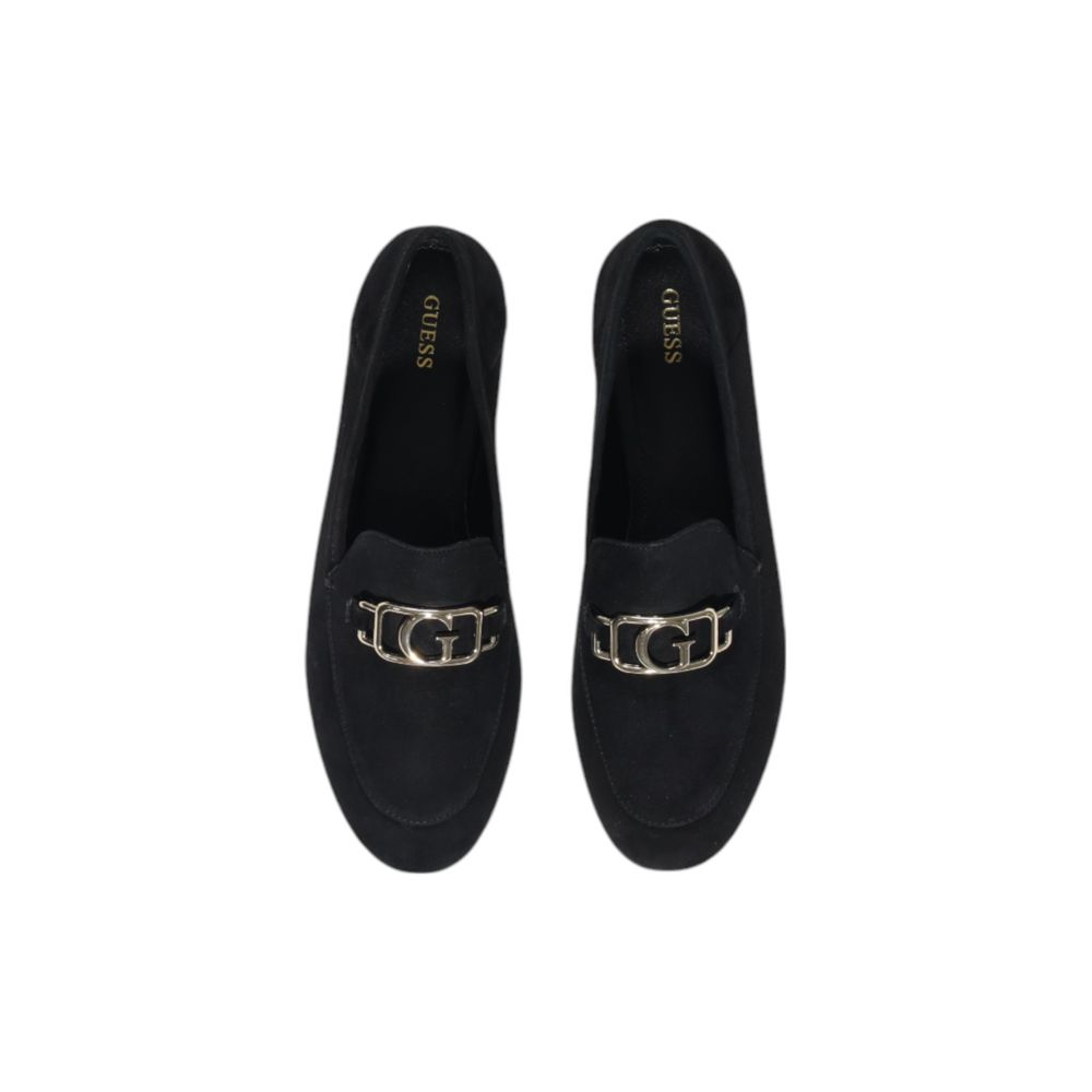 Guess Black Leather Platform $297.00 Guess Luzworld