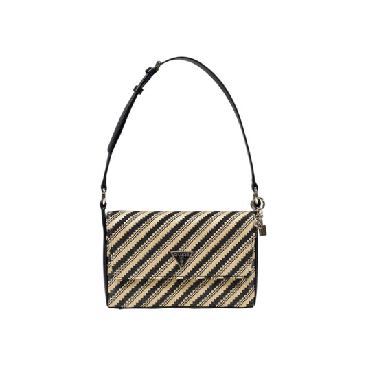 Guess Black Polypropylene Handbag $298.00 Guess Luzworld