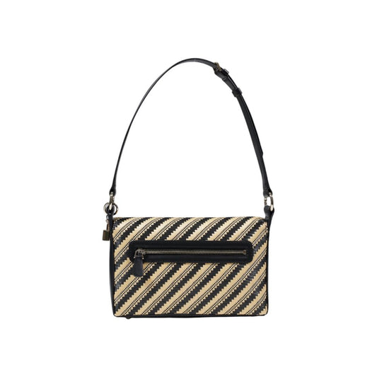 Guess Black Polypropylene Handbag $298.00 Guess Luzworld