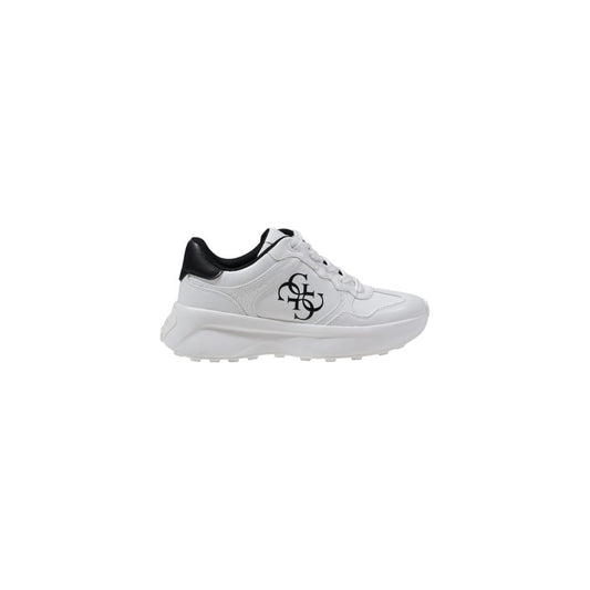 Guess White Polyethylene Sneaker $297.00 Guess Luzworld