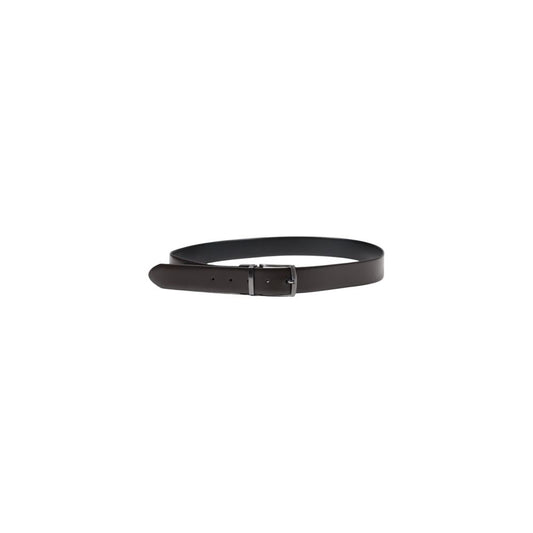 Guess Brown Leather Belt $172.00 Guess Luzworld