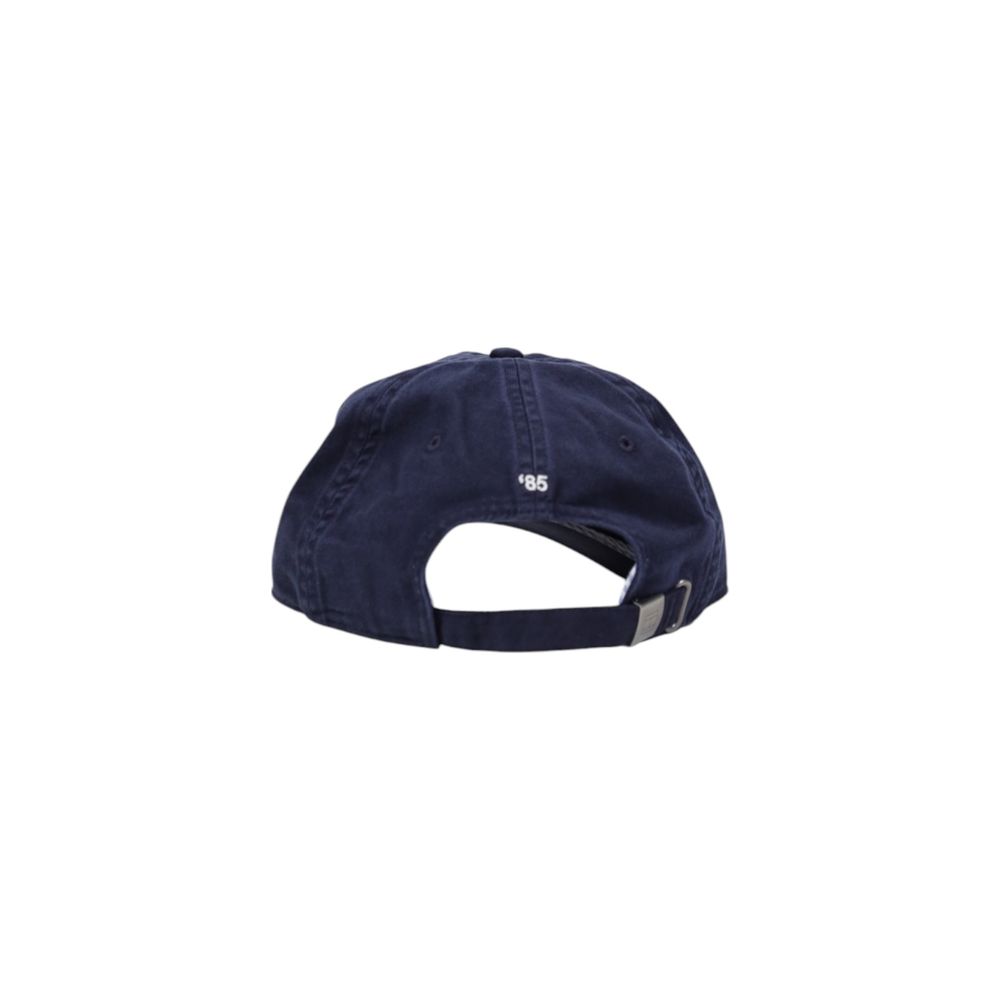 Tommy Hilfiger Blue Cotton Caps Baseball Hat $133.00 Tommy Hilfiger Luzworld