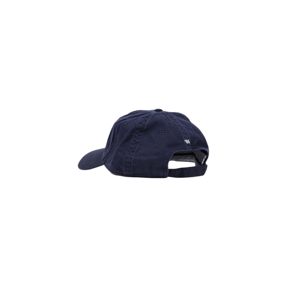 Tommy Hilfiger Blue Cotton Caps Baseball Hat $133.00 Tommy Hilfiger Luzworld