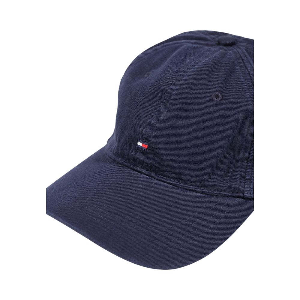 Tommy Hilfiger Blue Cotton Caps Baseball Hat $133.00 Tommy Hilfiger Luzworld