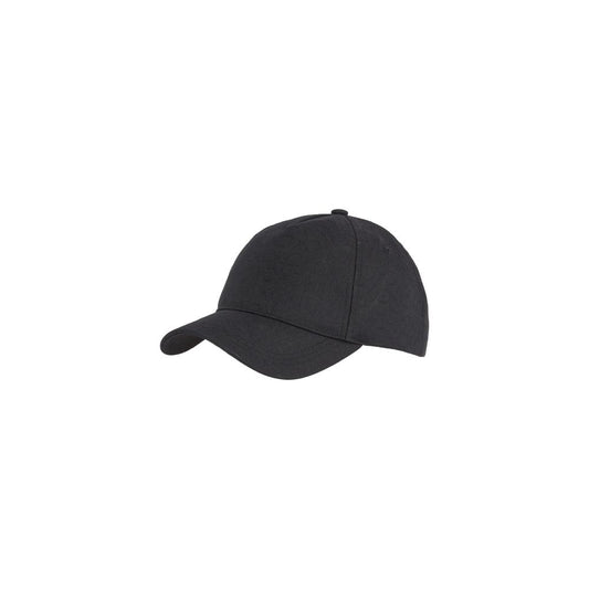 Calvin Klein Black Recycled Polyester Caps Baseball Hat $139.00 Calvin Klein Luzworld