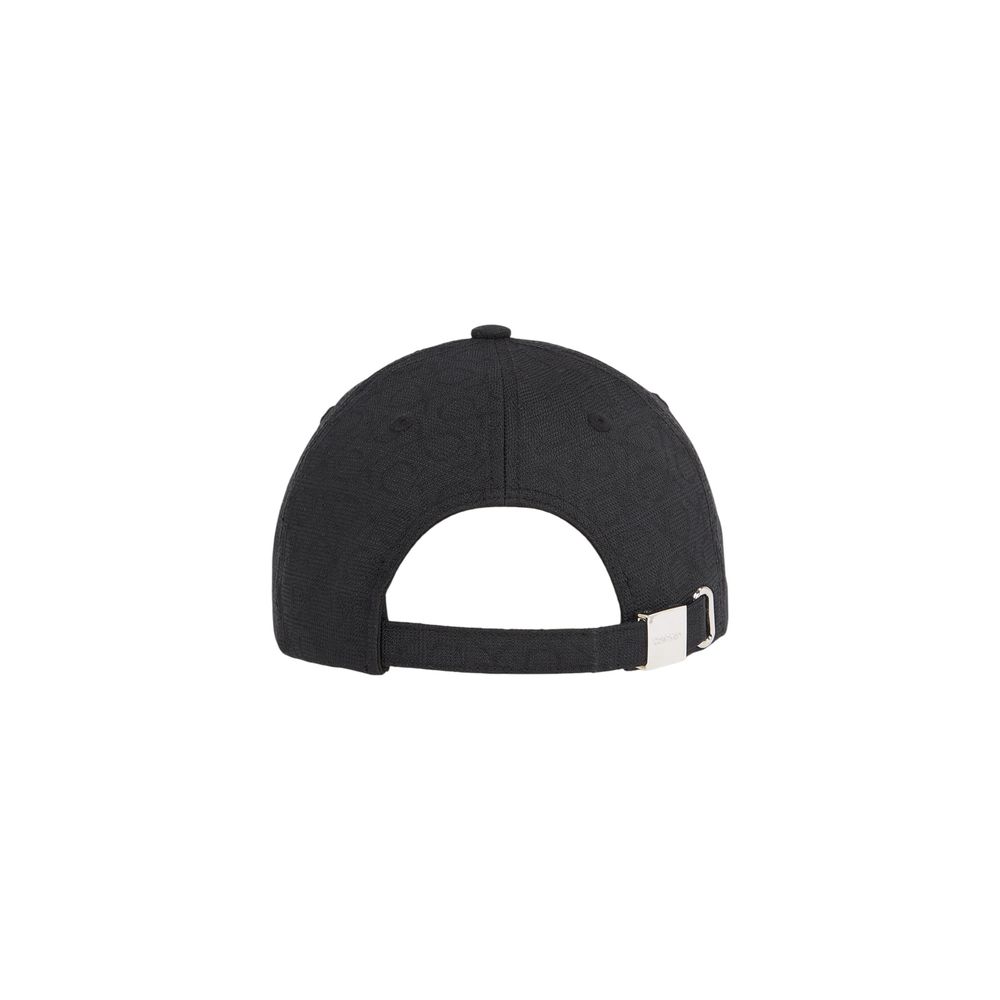Calvin Klein Black Recycled Polyester Caps Baseball Hat $139.00 Calvin Klein Luzworld