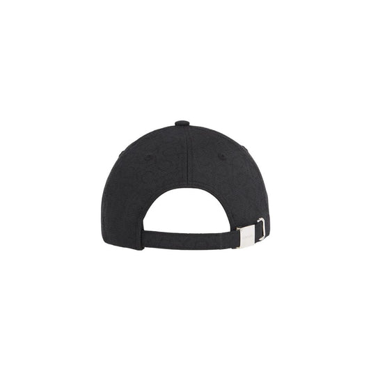 Calvin Klein Black Recycled Polyester Caps Baseball Hat $139.00 Calvin Klein Luzworld
