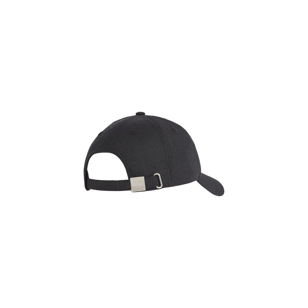Calvin Klein Black Recycled Polyester Caps Baseball Hat $139.00 Calvin Klein Luzworld