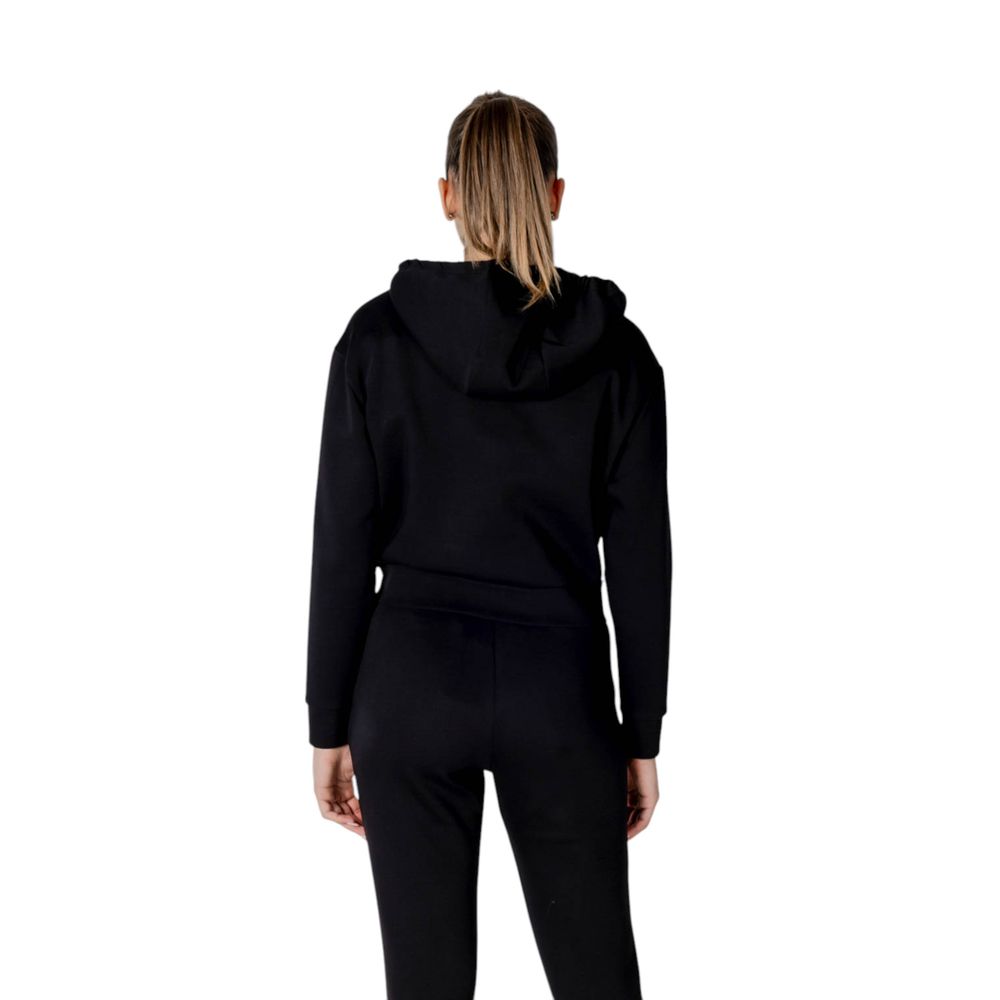 Armani Exchange Black Cotton Hoody $266.00 Armani Exchange Luzworld
