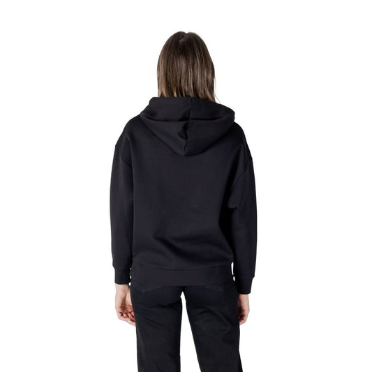 Armani Exchange Black Cotton Hoody $252.00 Armani Exchange Luzworld