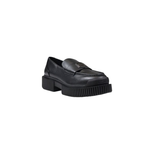 Armani Exchange Black Leather Platform $589.00 Armani Exchange Luzworld