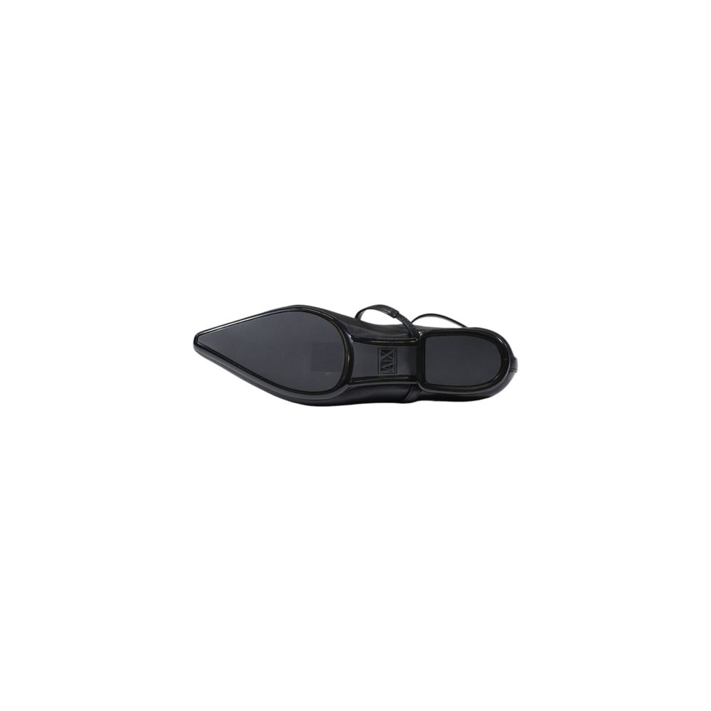 Armani Exchange Black Polyester Platform $317.00 Armani Exchange Luzworld