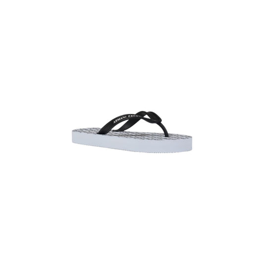 Armani Exchange White Rubber Flip-Flop Sandal $148.00 Armani Exchange Luzworld