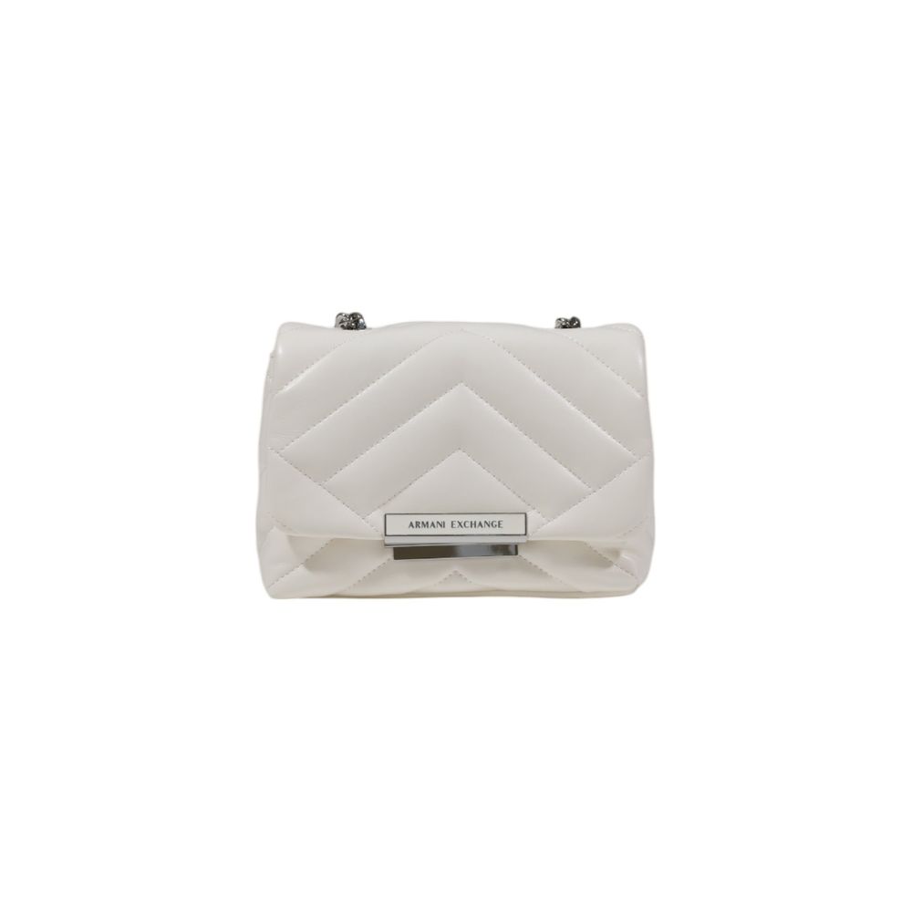 Armani Exchange White Polyester Handbag $292.00 Armani Exchange Luzworld