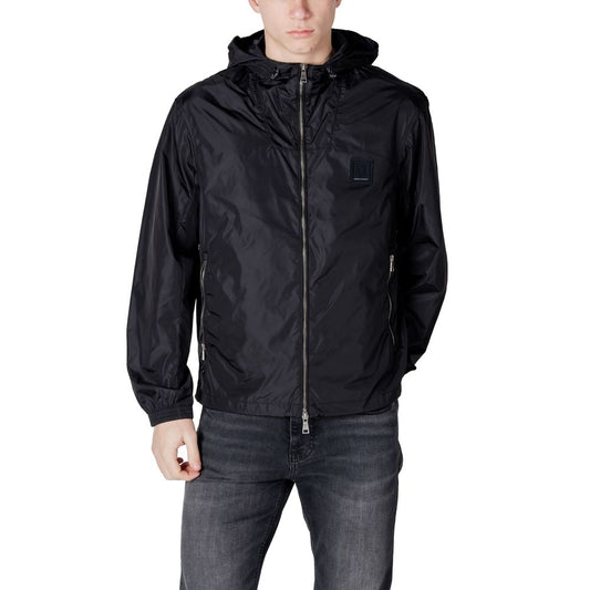Armani Exchange Black Polyamide Jackets & Coat $360.00 Armani Exchange Luzworld