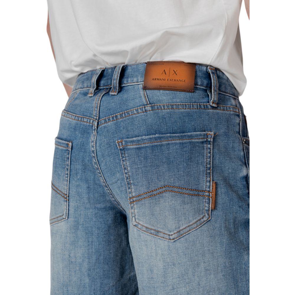 Armani Exchange Blue Polyester Bermuda $272.00 Armani Exchange Luzworld