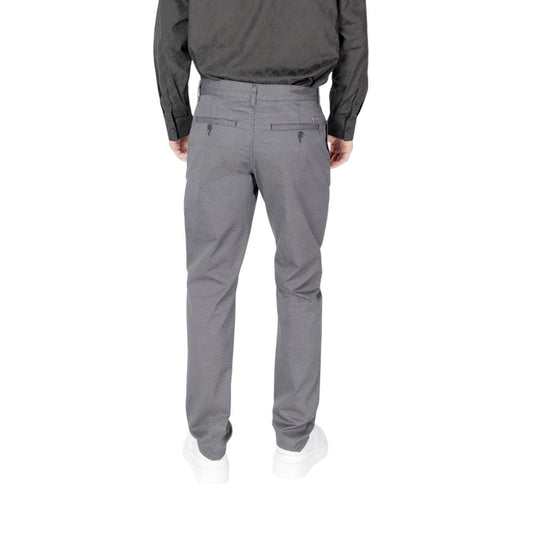 Armani Exchange Blue Cotton Skinny Pant $258.00 Armani Exchange Luzworld