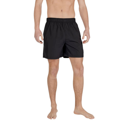 Armani Exchange Black Polyester Swim Short $219.00 Armani Exchange Luzworld