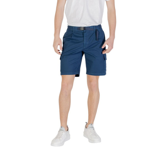 Hugo Boss Blue Cotton Bermuda $259.00 Hugo Boss Luzworld