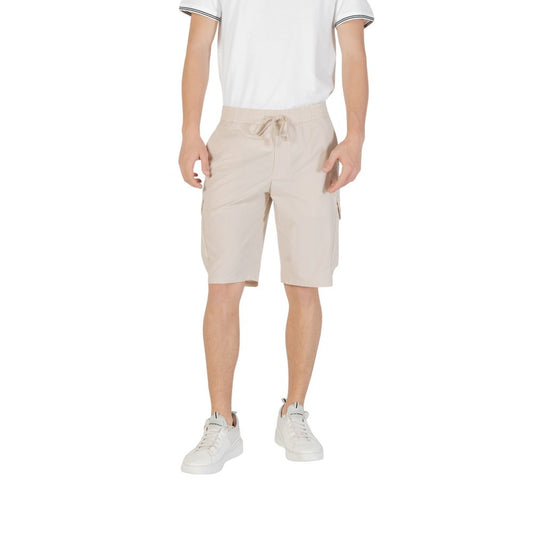 Hugo Boss Beige Polyester Bermuda $267.00 Hugo Boss Luzworld