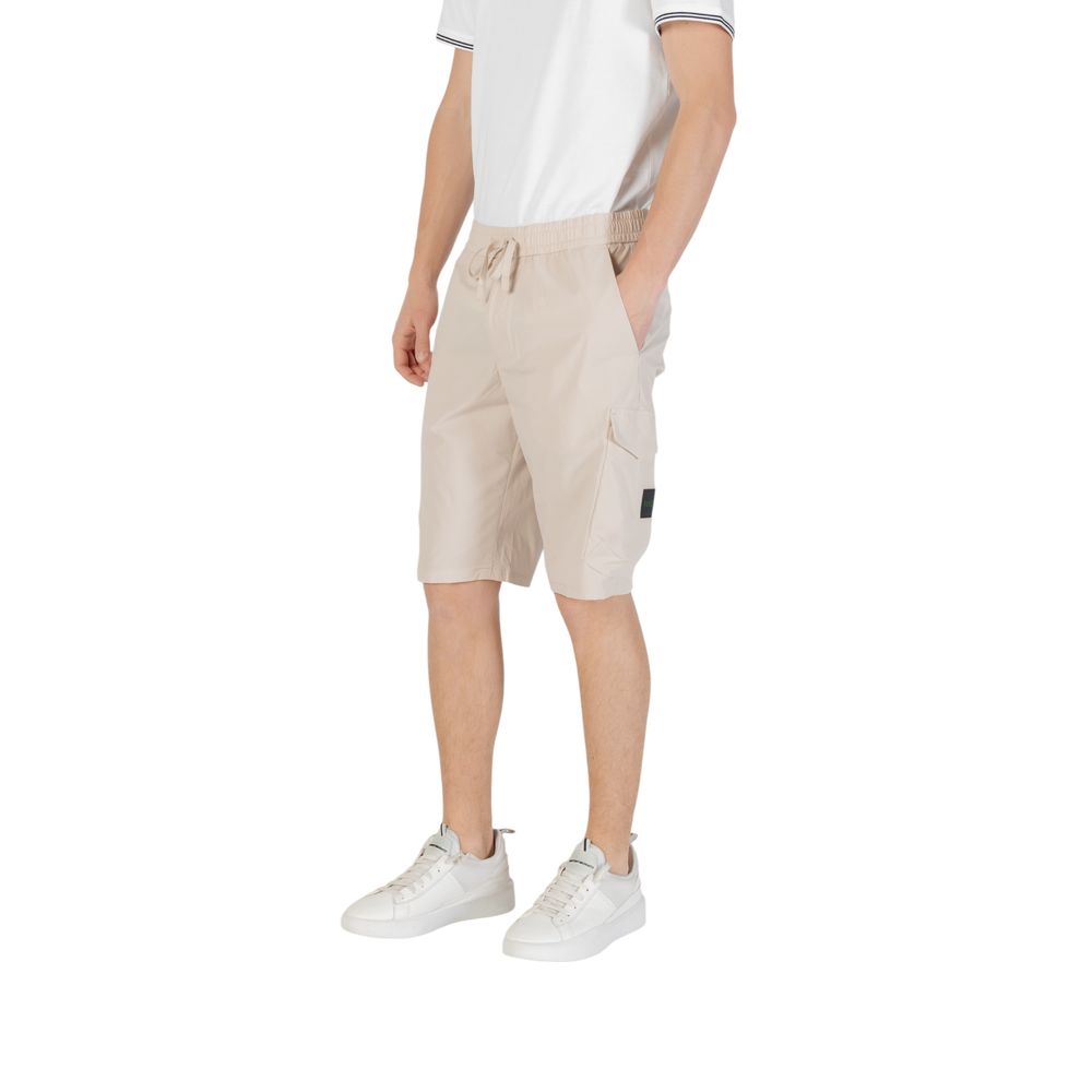 Hugo Boss Beige Polyester Bermuda $267.00 Hugo Boss Luzworld