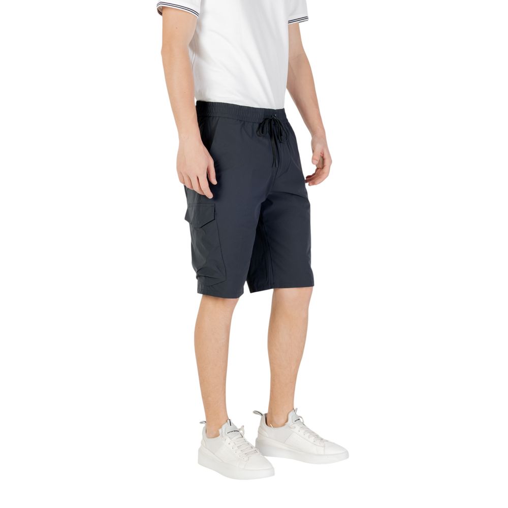 Hugo Boss Blue Polyester Bermuda $267.00 Hugo Boss Luzworld