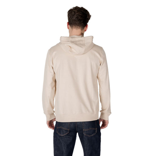 EA7 Emporio Armani Beige Cotton Hoody $238.00 EA7 Emporio Armani Luzworld