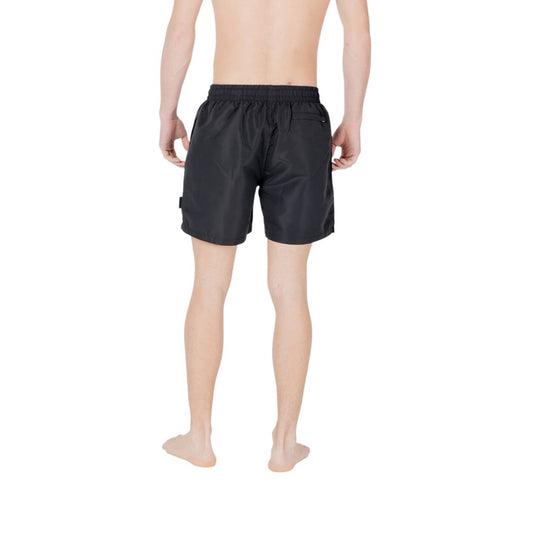 EA7 Emporio Armani Black Polyester Swim Short $244.00 EA7 Emporio Armani Luzworld