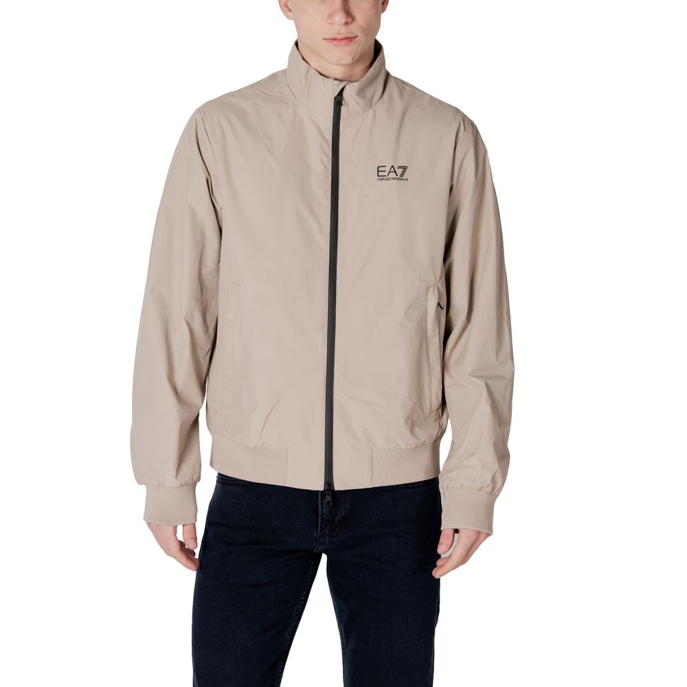 EA7 Emporio Armani Beige Polyamide Jackets & Coat $550.00 EA7 Emporio Armani Luzworld