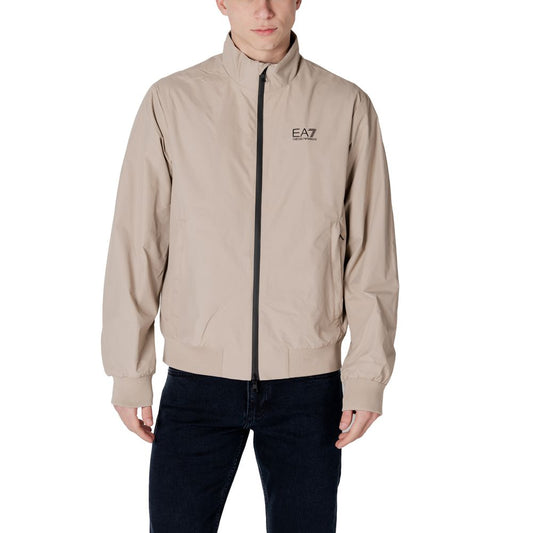 EA7 Emporio Armani Beige Polyamide Jackets & Coat $550.00 EA7 Emporio Armani Luzworld