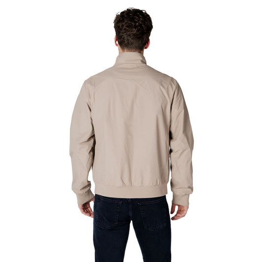 EA7 Emporio Armani Beige Polyamide Jackets & Coat $550.00 EA7 Emporio Armani Luzworld